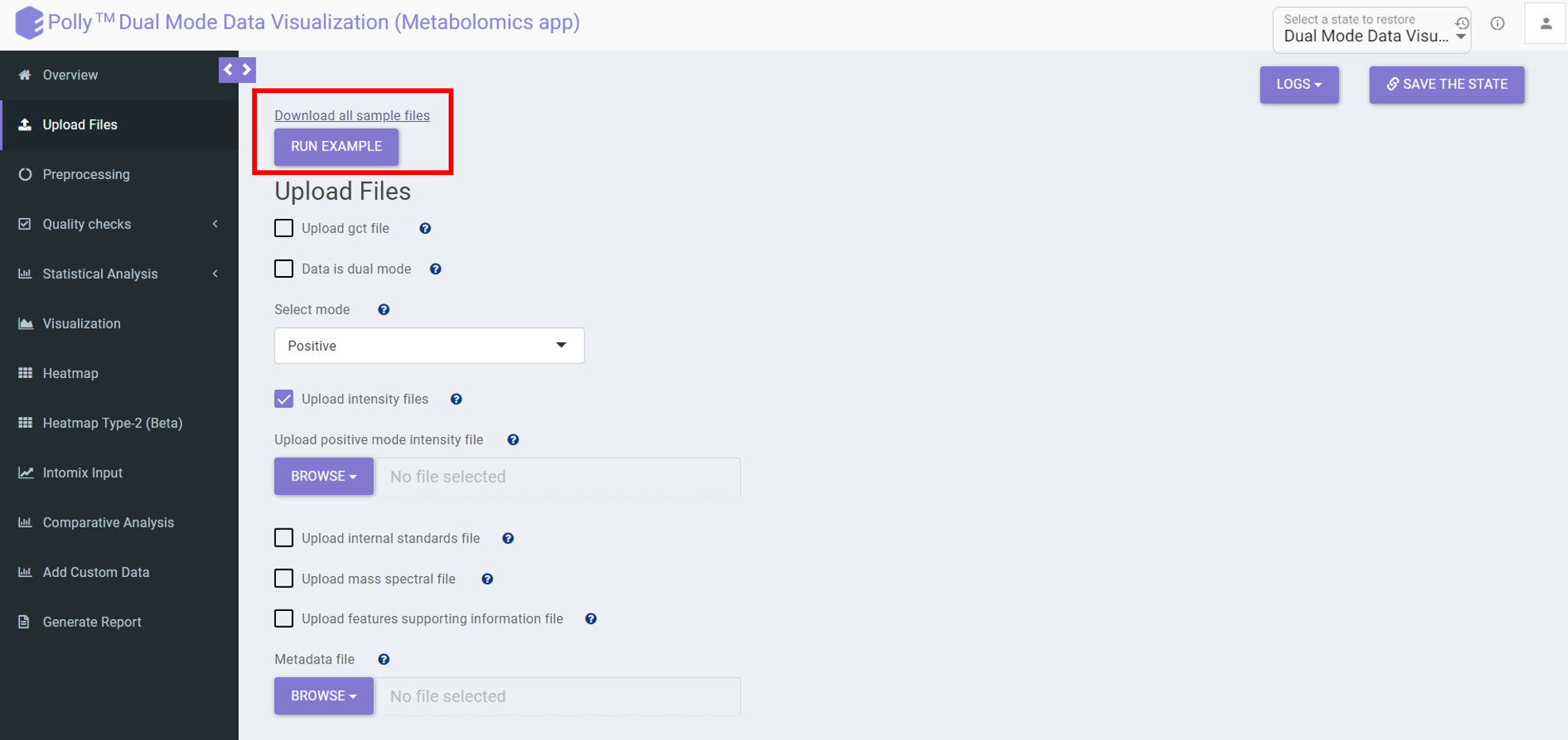 Demo Data for FirstView