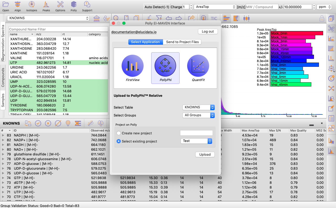 El-MAVEN PollyPhiTM Interface